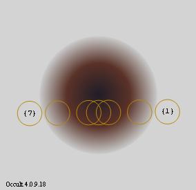 Diagram showing how the moon will pass through Earth's shadow December 10, 2011