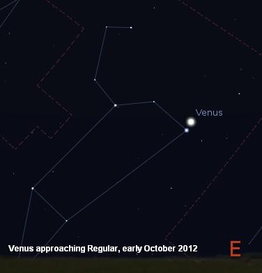 Venus and Regulus