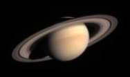 Saturn spacecraft view