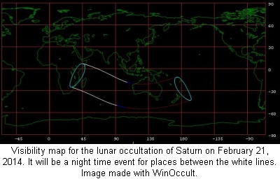 Saturn occultation 02212014