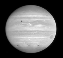 Jupiter hit NASA-ESA 250x
